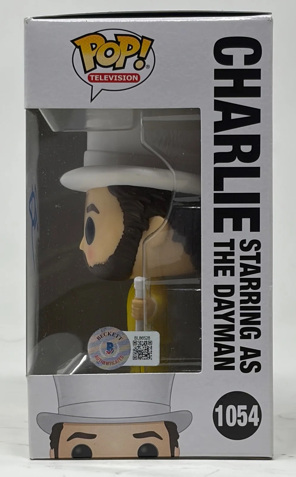 Charlie Day — Charlie Day Signed It's Always Sunny Funko Pop Starring As The Dayman #1054 BAS, image 3
