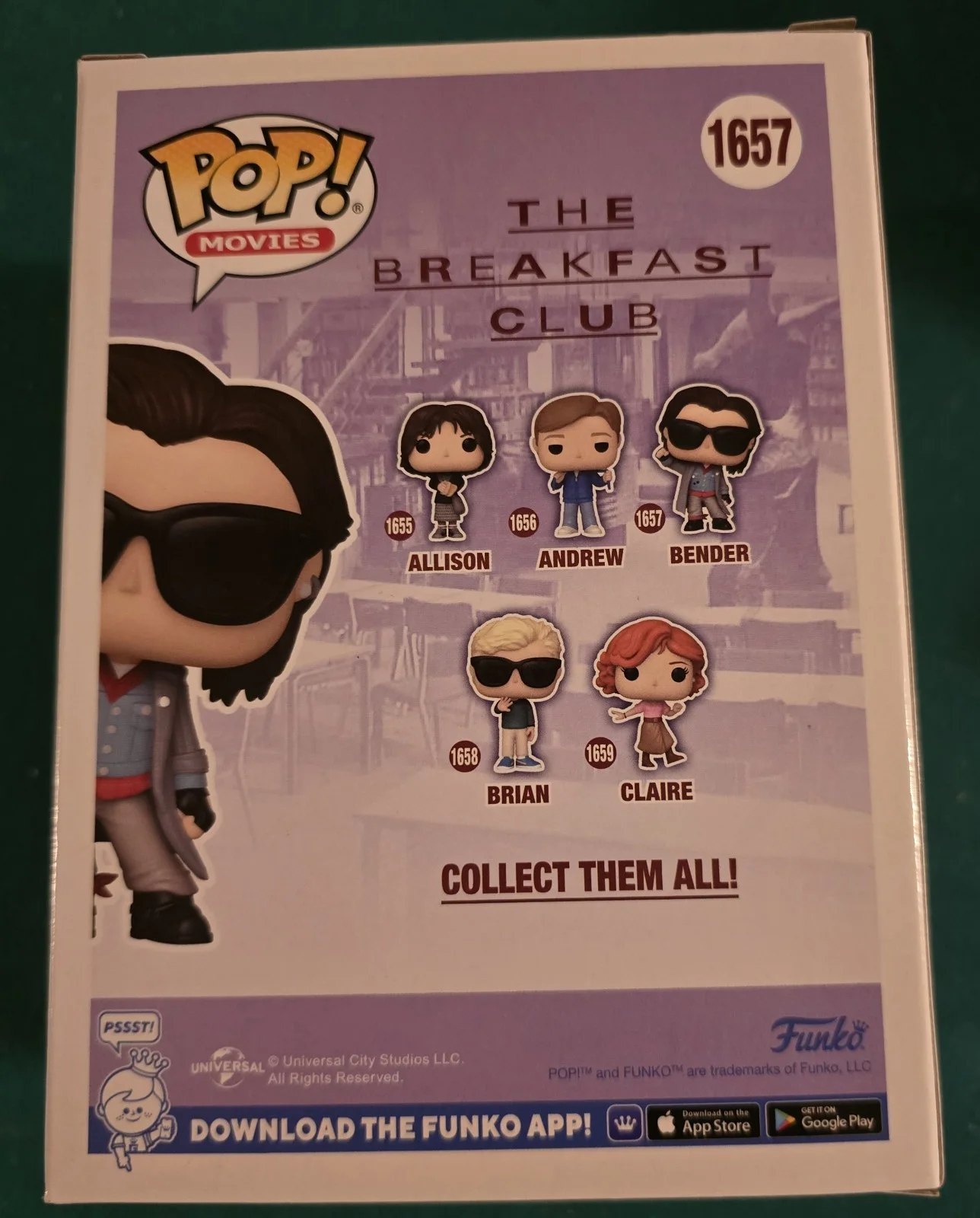 Judd Nelson — Judd Nelson Signed Funko Pop The Breakfast Club Official Pix Private Signing, image 3