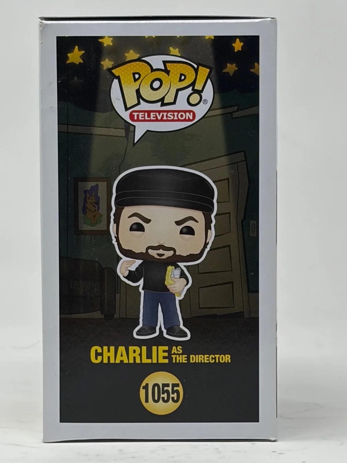 Charlie Day — Charlie Day Signed It's Always Sunny Charlie As The Director Funko Pop 1055 BAS, изображение 4