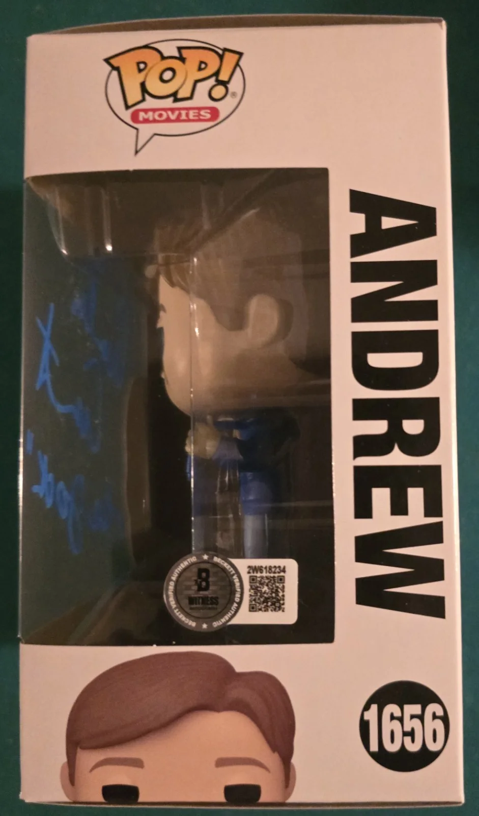 Emilio Estevez — Emilio Estevez Signed Funko Pop The Breakfast Club Beckett Witnessed, изображение 2