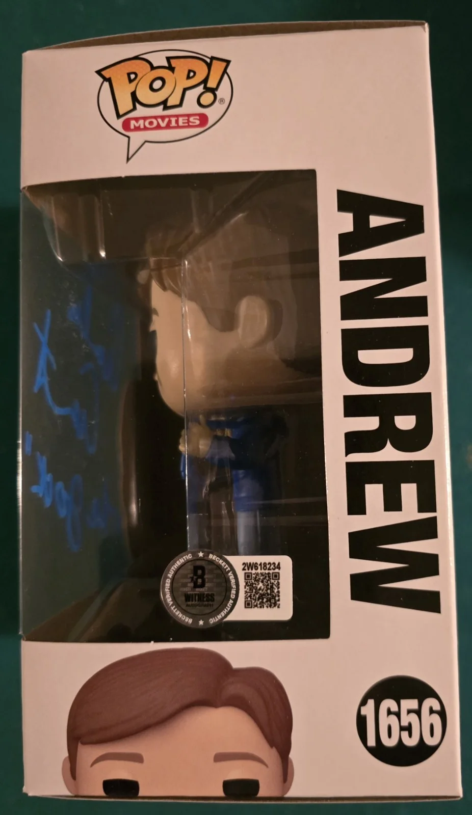Emilio Estevez — Emilio Estevez Signed Funko Pop The Breakfast Club Beckett Witnessed, изображение 3