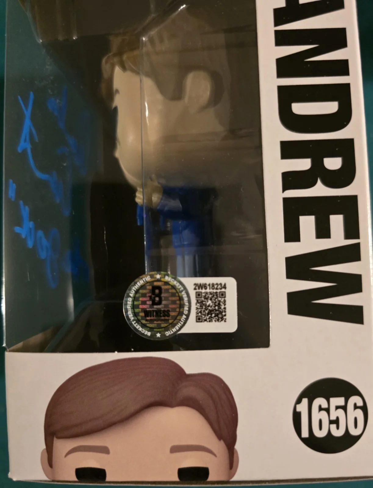 Emilio Estevez — Emilio Estevez Signed Funko Pop The Breakfast Club Beckett Witnessed, изображение 4