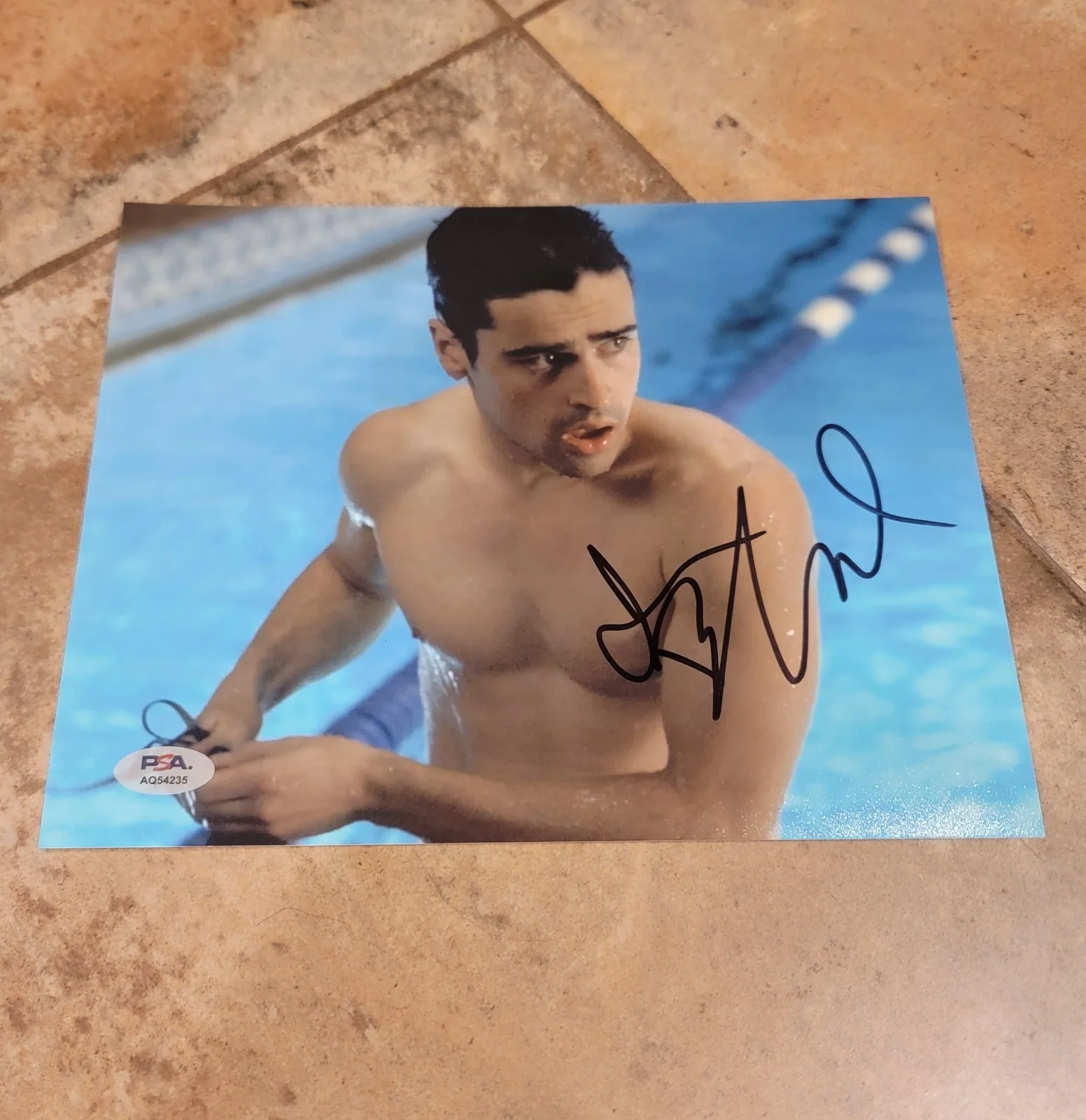 Jesse Bradford — Jesse Bradford signed 8x10 photo PSA DNA autograph Swimfan shirtless hot sexy