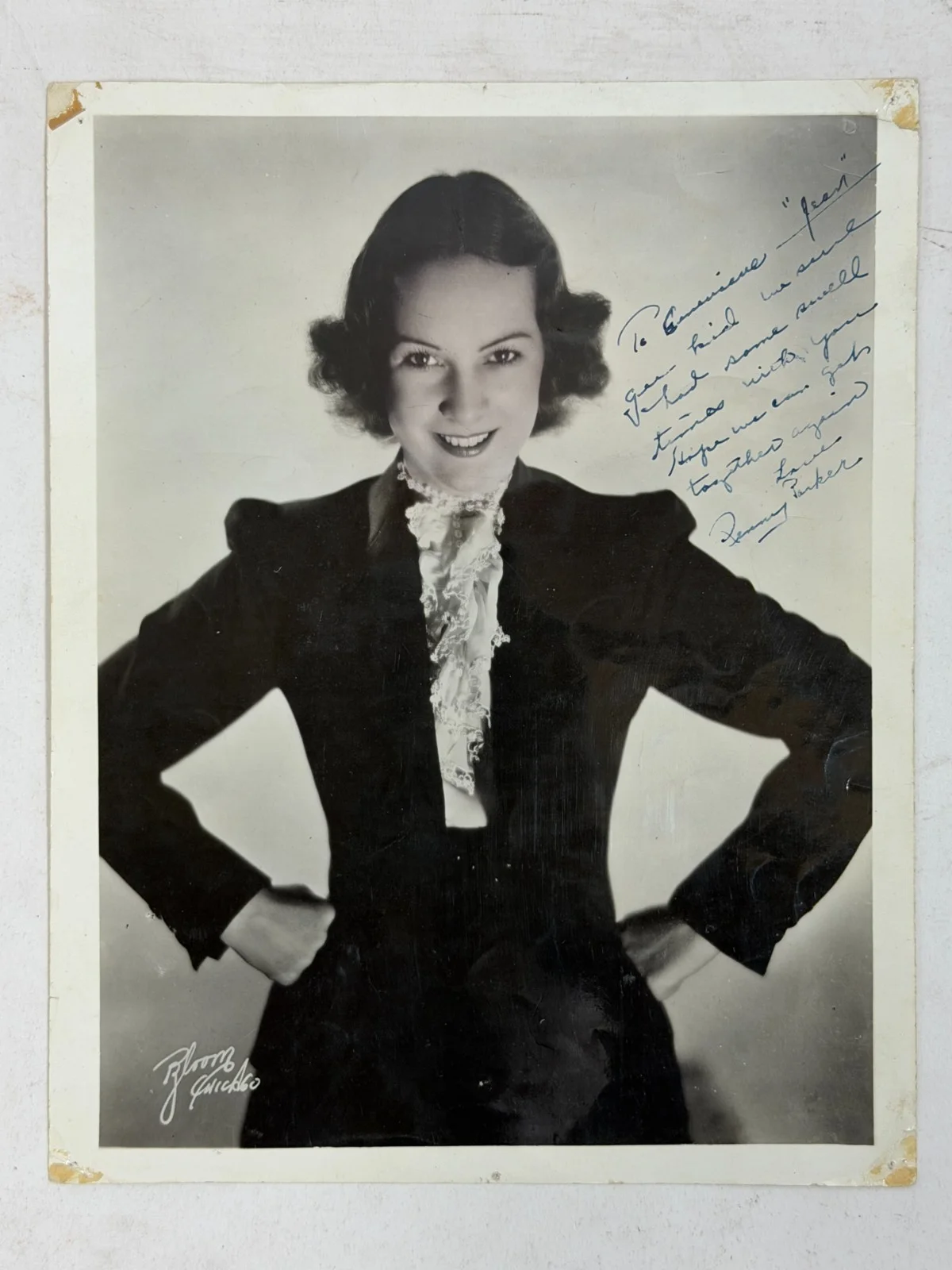 Vintage Signed Hollywood Movie Actor Portraits, изображение 4