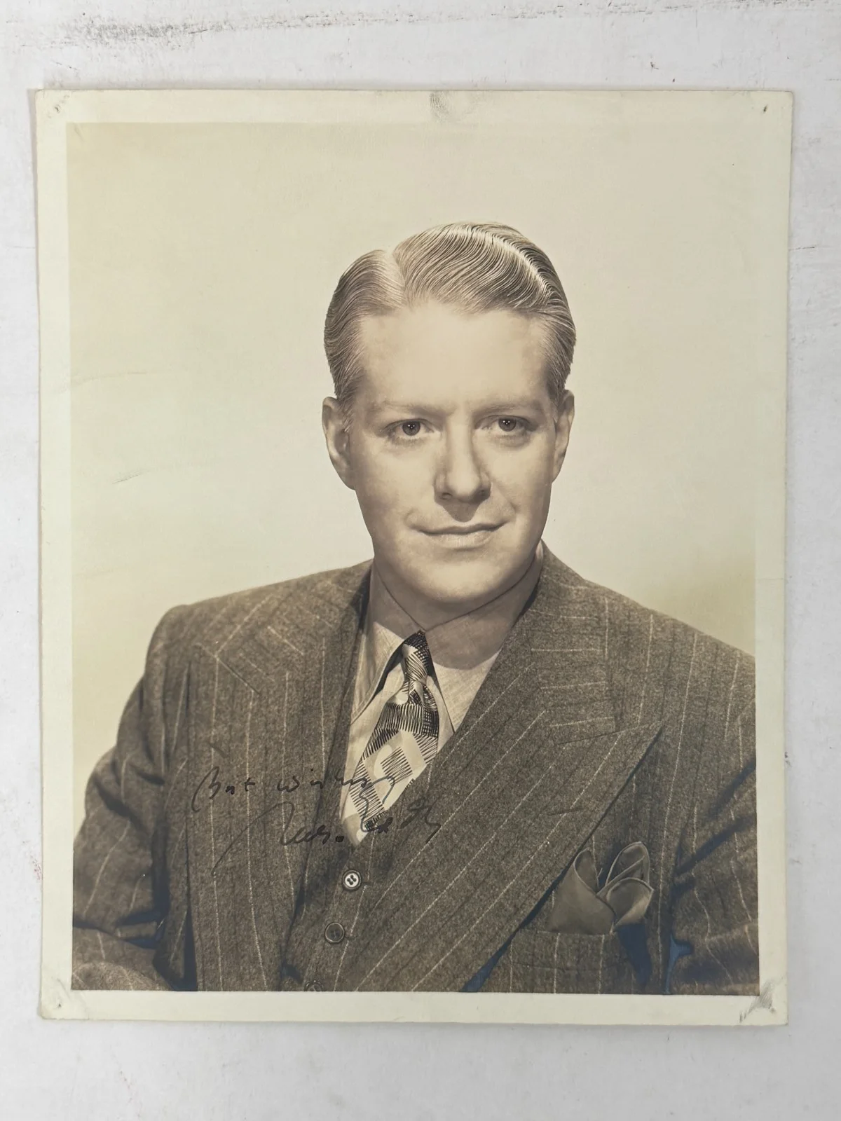 Vintage Signed Hollywood Movie Actor Portraits, изображение 4
