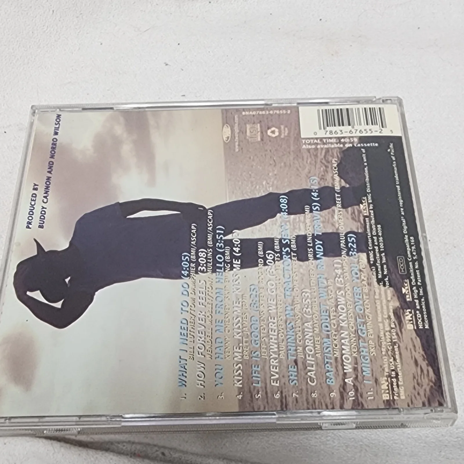 Kenny Chesney Everywhere we Go Autographed 1999 CD, image 5