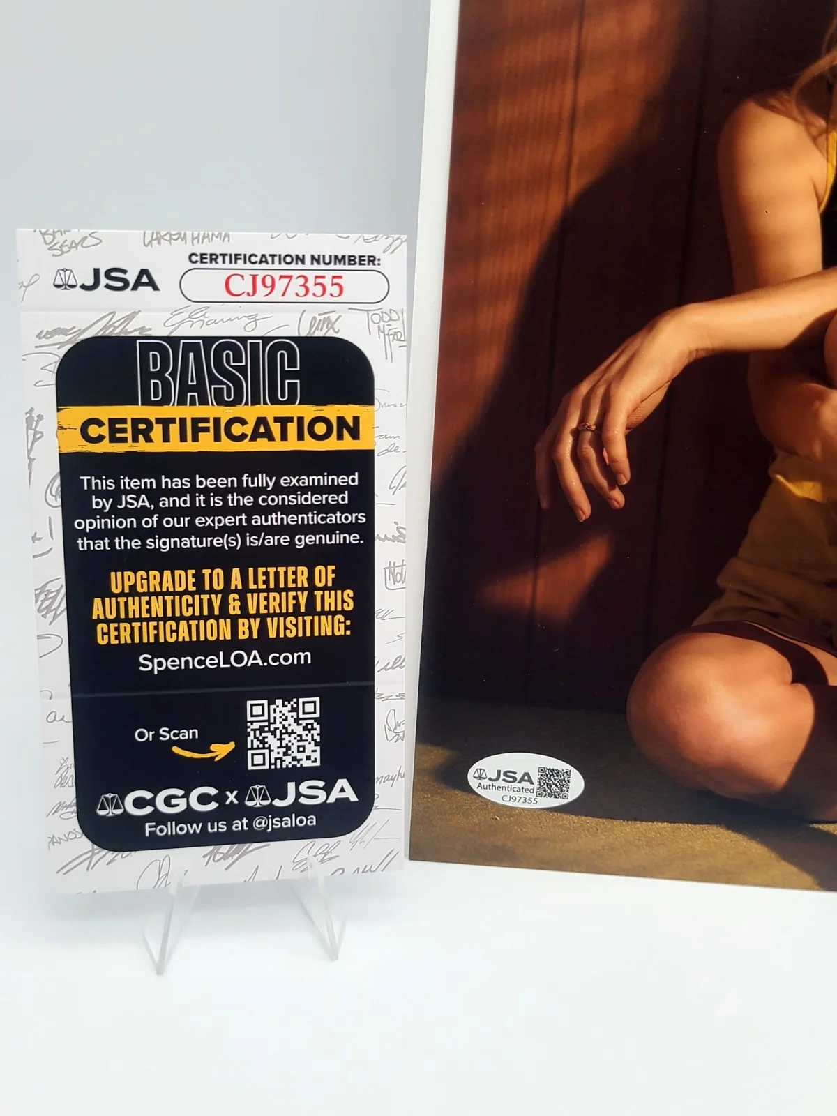Lindsay Pulsipher — Lindsay Pulsipher Signed 8×10 Photo – JSA Certified Authentic Autograph, image 3