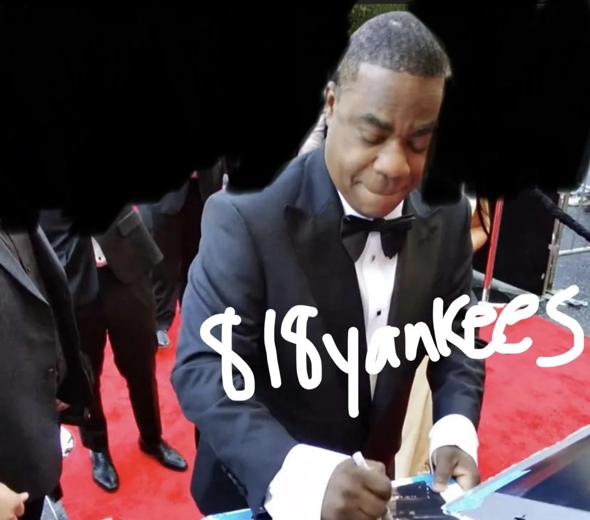 Tracy Morgan & Kenan Thompson Signed 12x18 Photo SNL Saturday Night Live proof, изображение 4