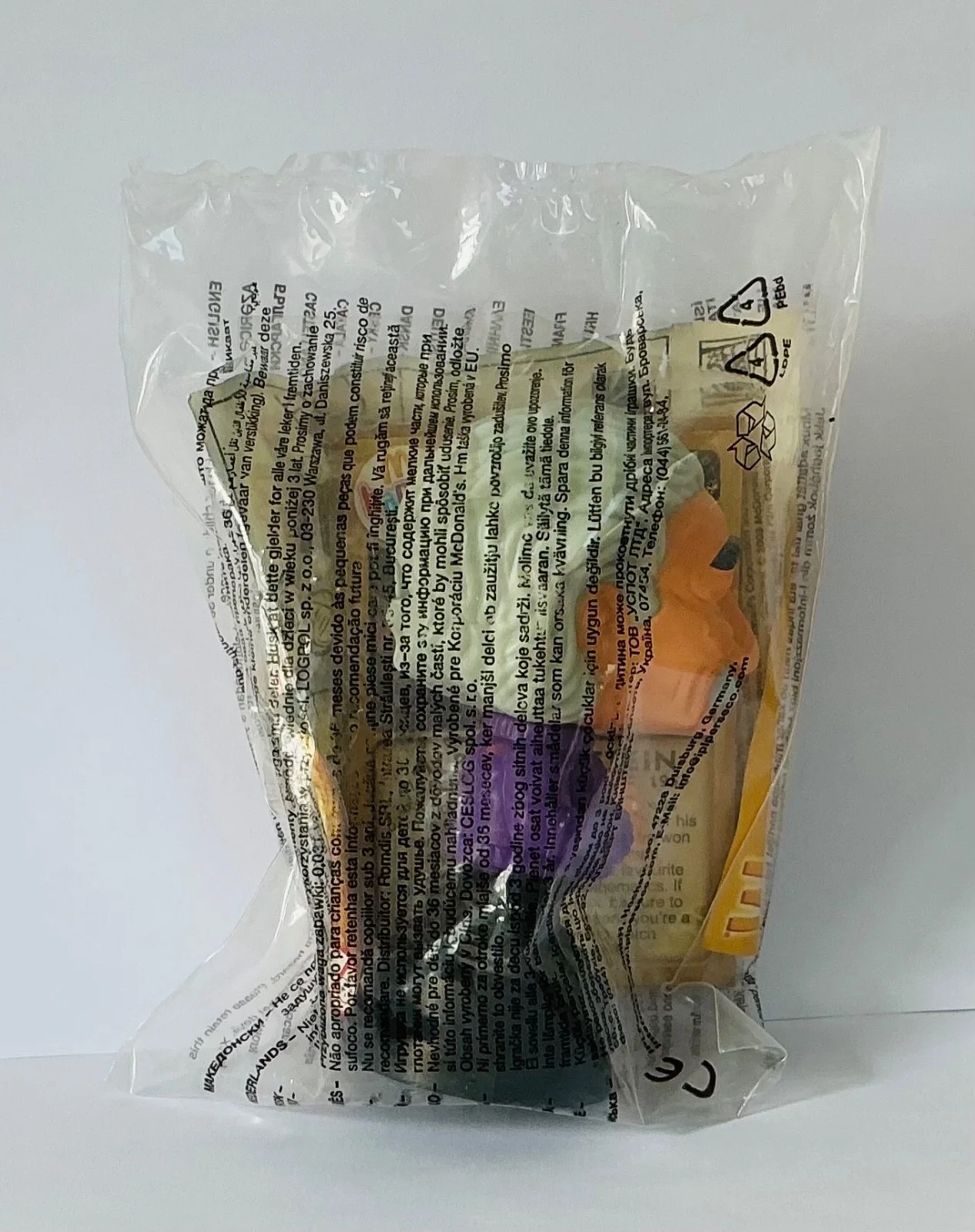 BNIP 2009 MCDONALDS NIGHT IN THE MUSEUM 2 ALBERT EINSTEIN FIGURE & CARD RARE, изображение 3
