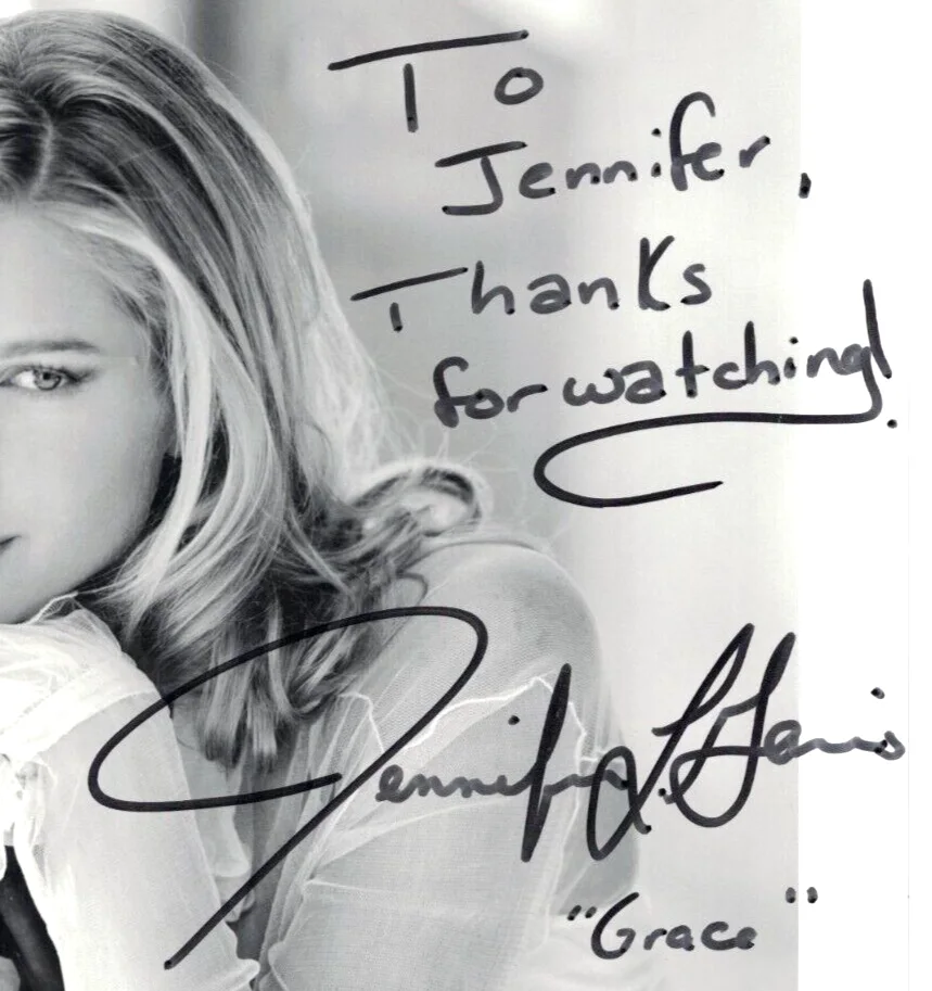 Jennifer Gareis — JENNIFER GAREIS Autograph 8X10 The Young And The Restless FREE SHIPPING! Y&R, изображение 2