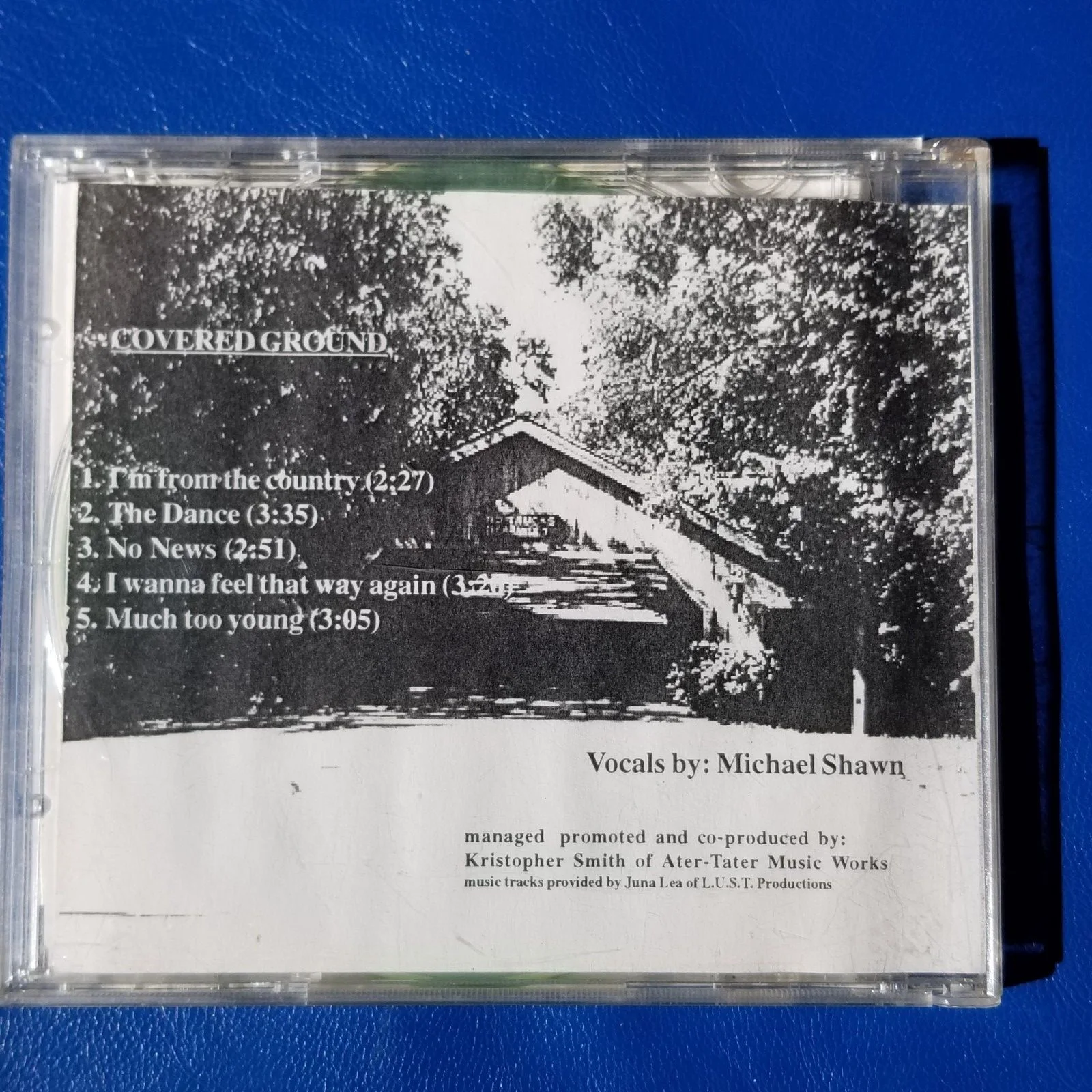 Michael Shawn Covered Ground Signed CD Album Country Western Cowboy Songs, изображение 2
