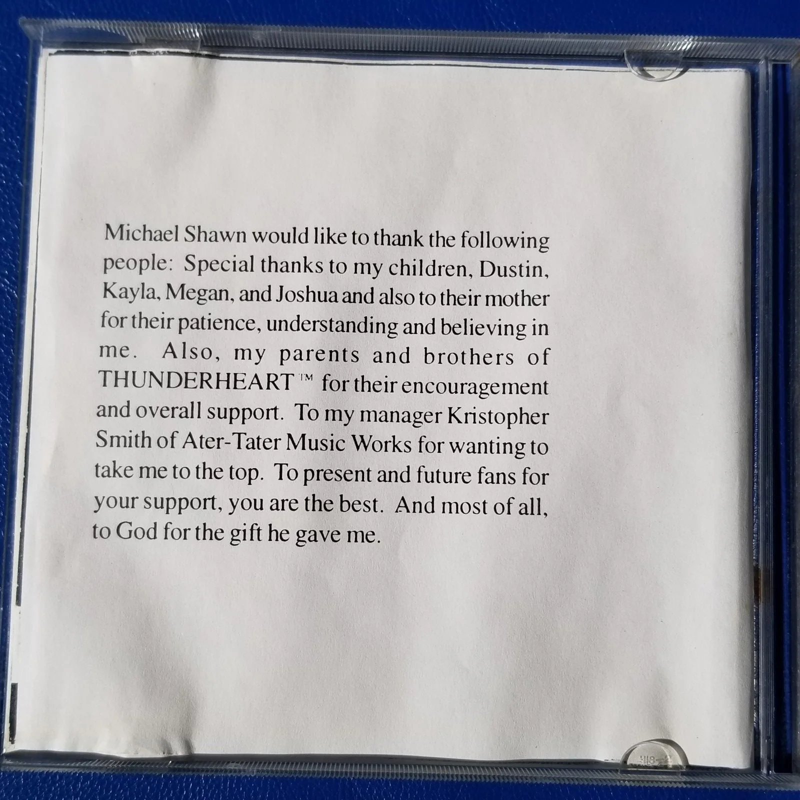 Michael Shawn Covered Ground Signed CD Album Country Western Cowboy Songs, изображение 4