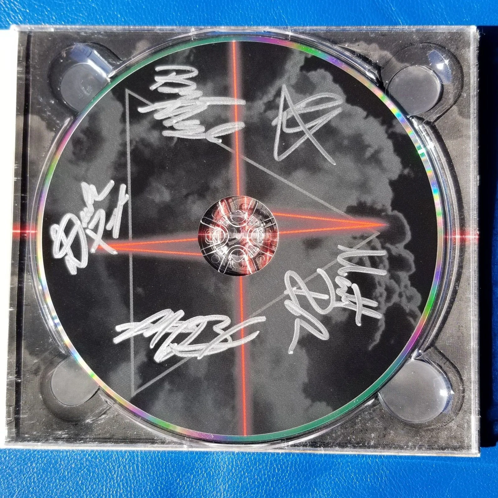 Echo Collider The Heart Line CD Album Signed Electronic Rock Synth 2016, image 3