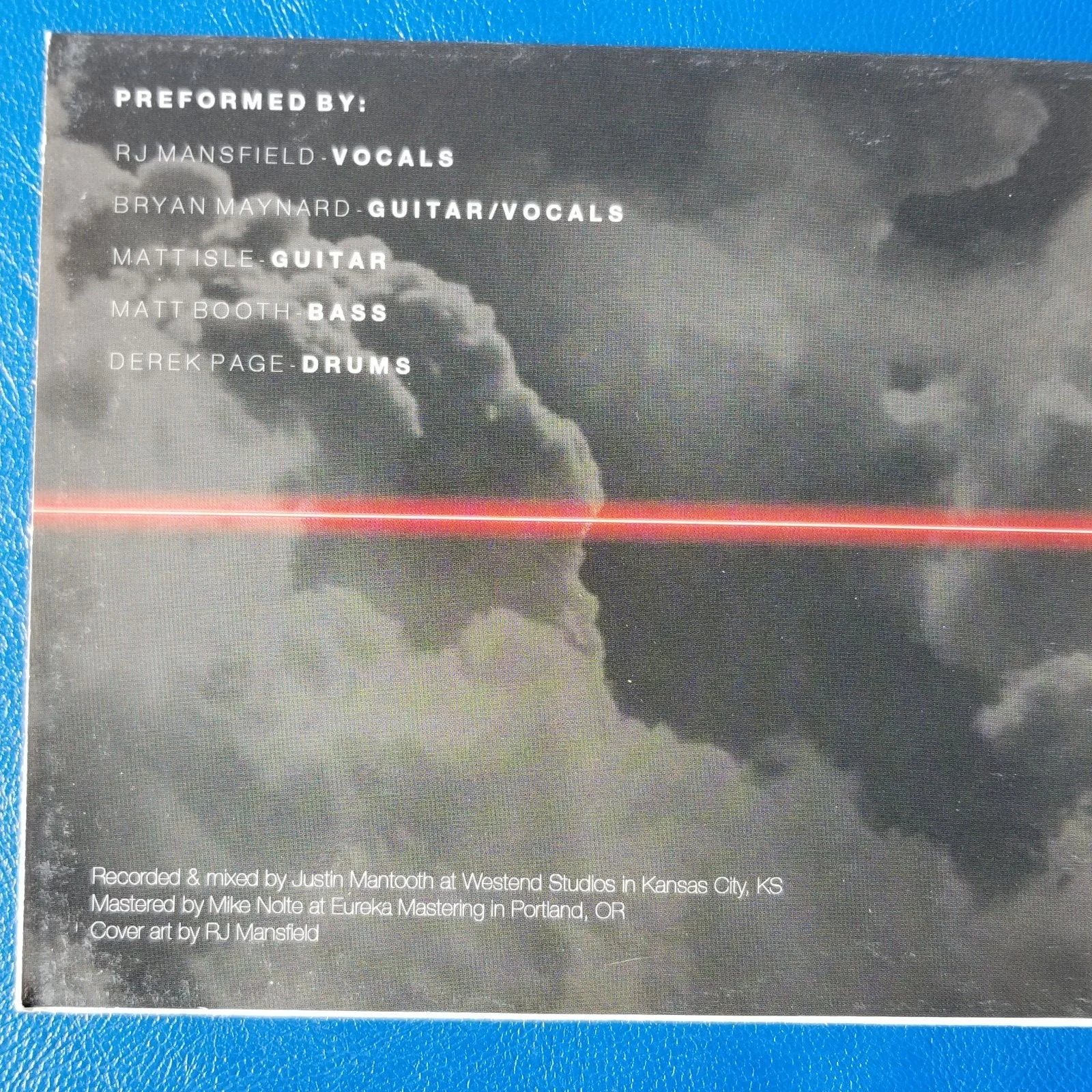 Echo Collider The Heart Line CD Album Signed Electronic Rock Synth 2016, image 4