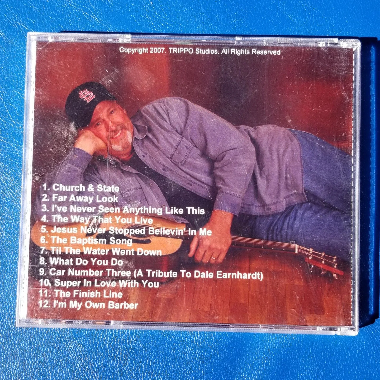 Don Phillips Church & State CD Signed Country Acoustic Album TRIPPO Music 2007, изображение 2
