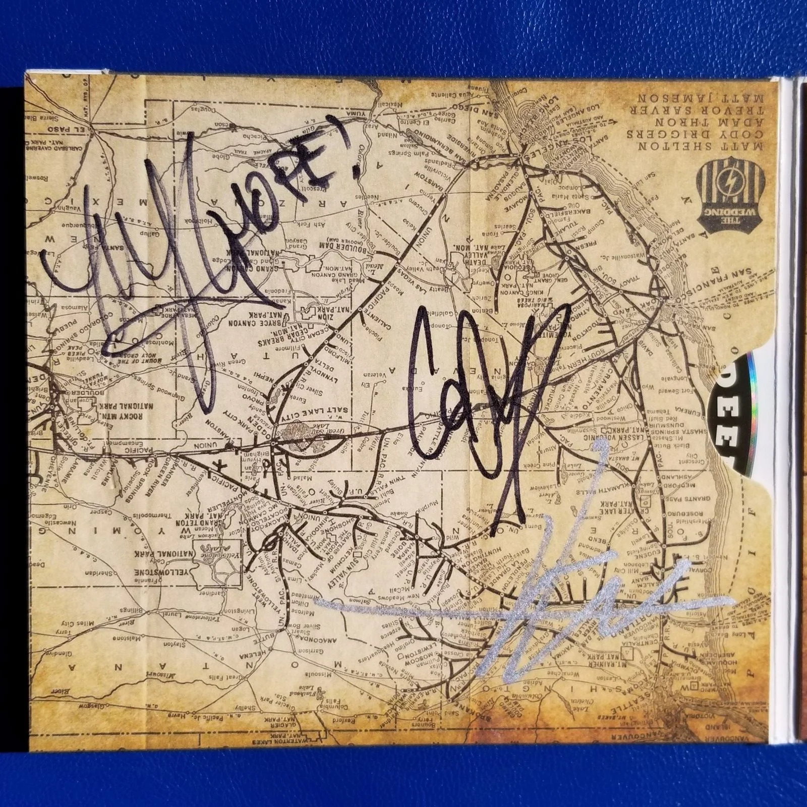The Wedding The Sound The Steel Signed CD Steam Train Art Mark Lee Townsend, изображение 3
