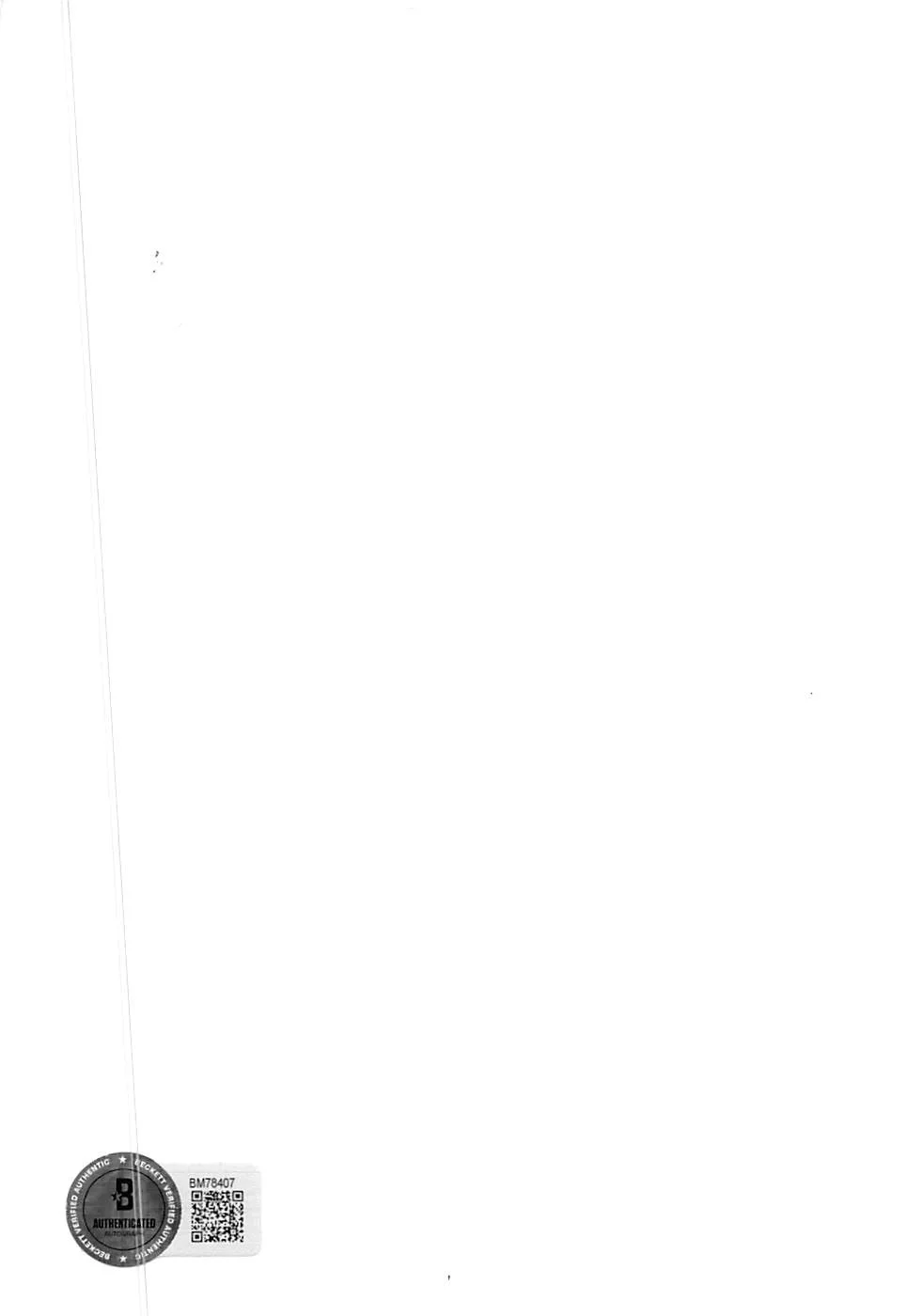 Ben Spock — Ben Spock Baby and Child Care Authentic Signed 5x7 Photo BAS #BM78407, image 2
