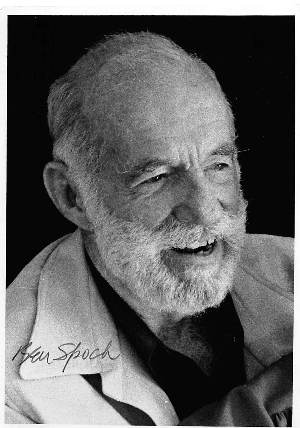 Ben Spock — Ben Spock Baby and Child Care Authentic Signed 5x7 Photo BAS #BM78407, image 4