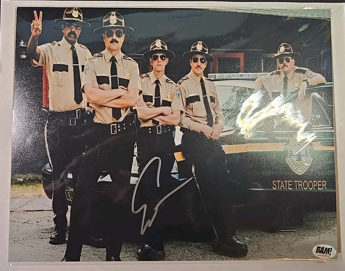 Erik Stolhanske — Erik Stolhanske "Rabbit" Super Troopers Signed 8x10 With COA