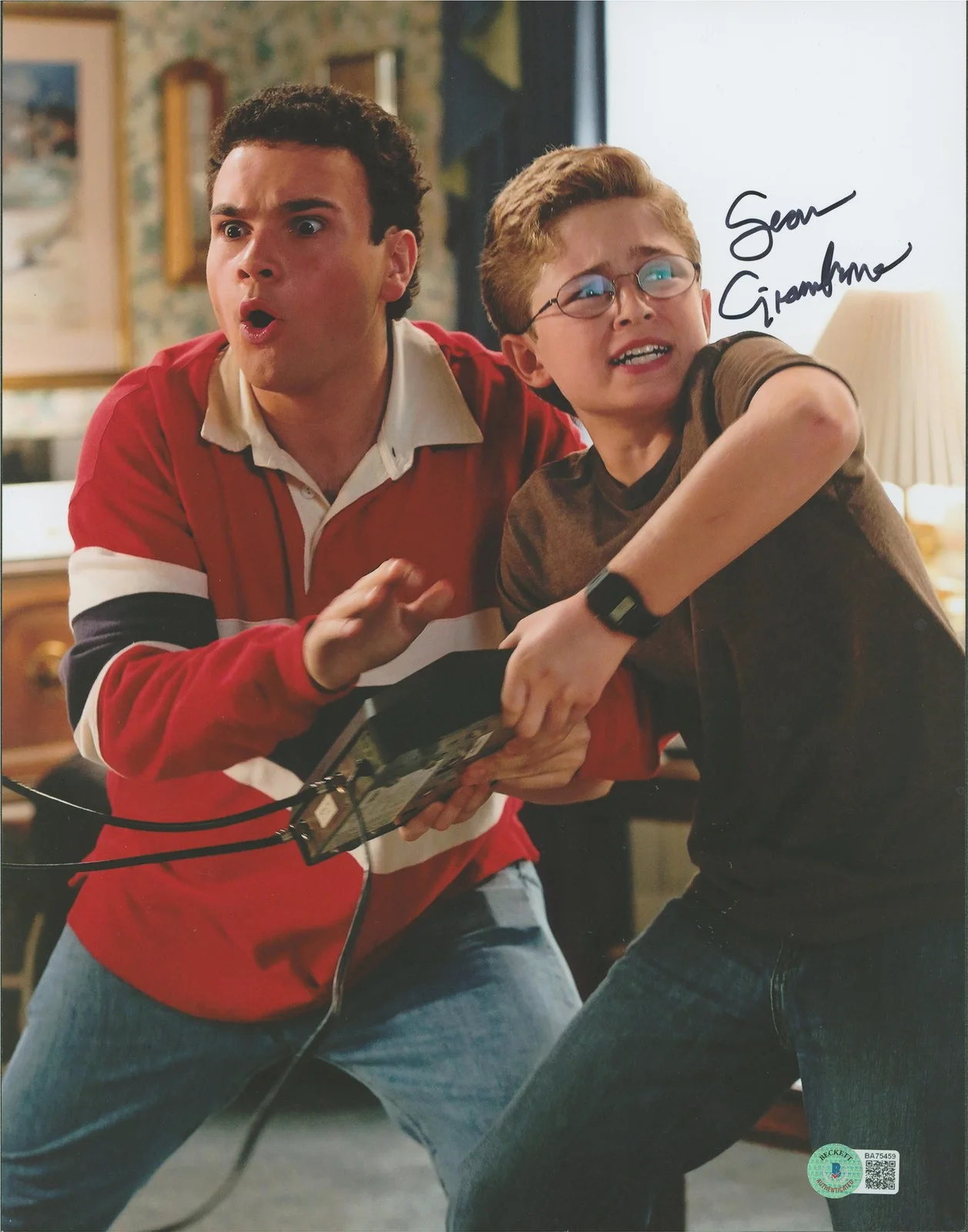 Sean Giambrone — Sean Giambrone The Goldbergs Authentic Signed 11x14 Photo BAS #BA75459