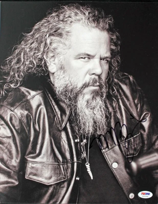 Mark Boone Junior — Mark Boone Junior Sons Of Anarchy Signed Authentic 11X14 Photo PSA/DNA #T22294