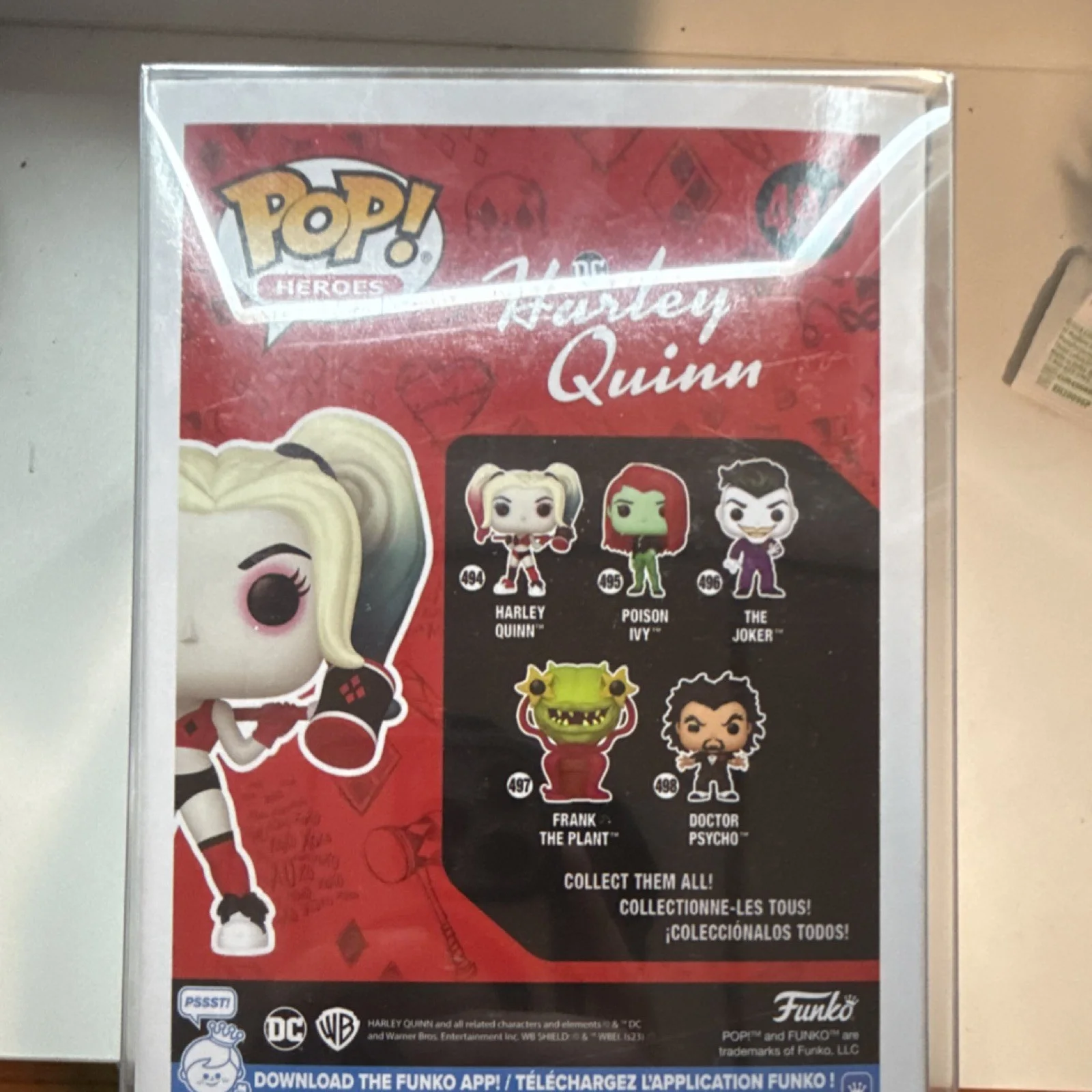 Funko Pop! Heroes Harley Quinn #494 Signed By Margot Robbie!, изображение 2