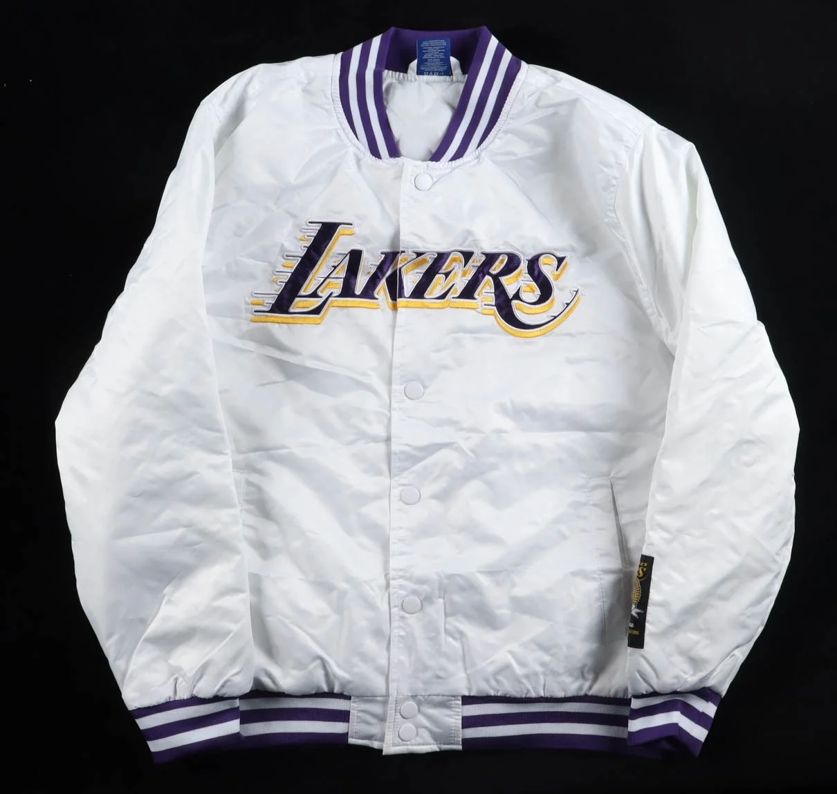Chad Smith Signed Lakers Jacket JSA & 8x10 Photo RHCP Beckett COA, изображение 3