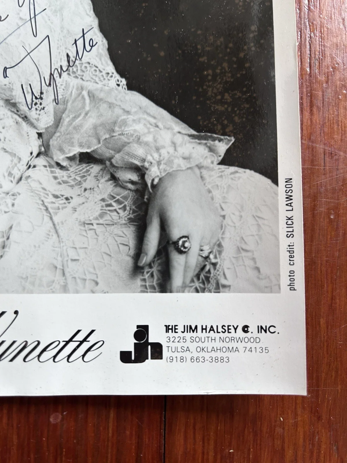 Vintage Autographed Tammy Wynette Promotional Glossy 8 X 10 "To Jimmy", изображение 5