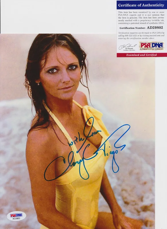 Cheryl Tiegs — Cheryl Tiegs Supermodel Signed Autograph 8x10 Photo PSA/DNA COA #2