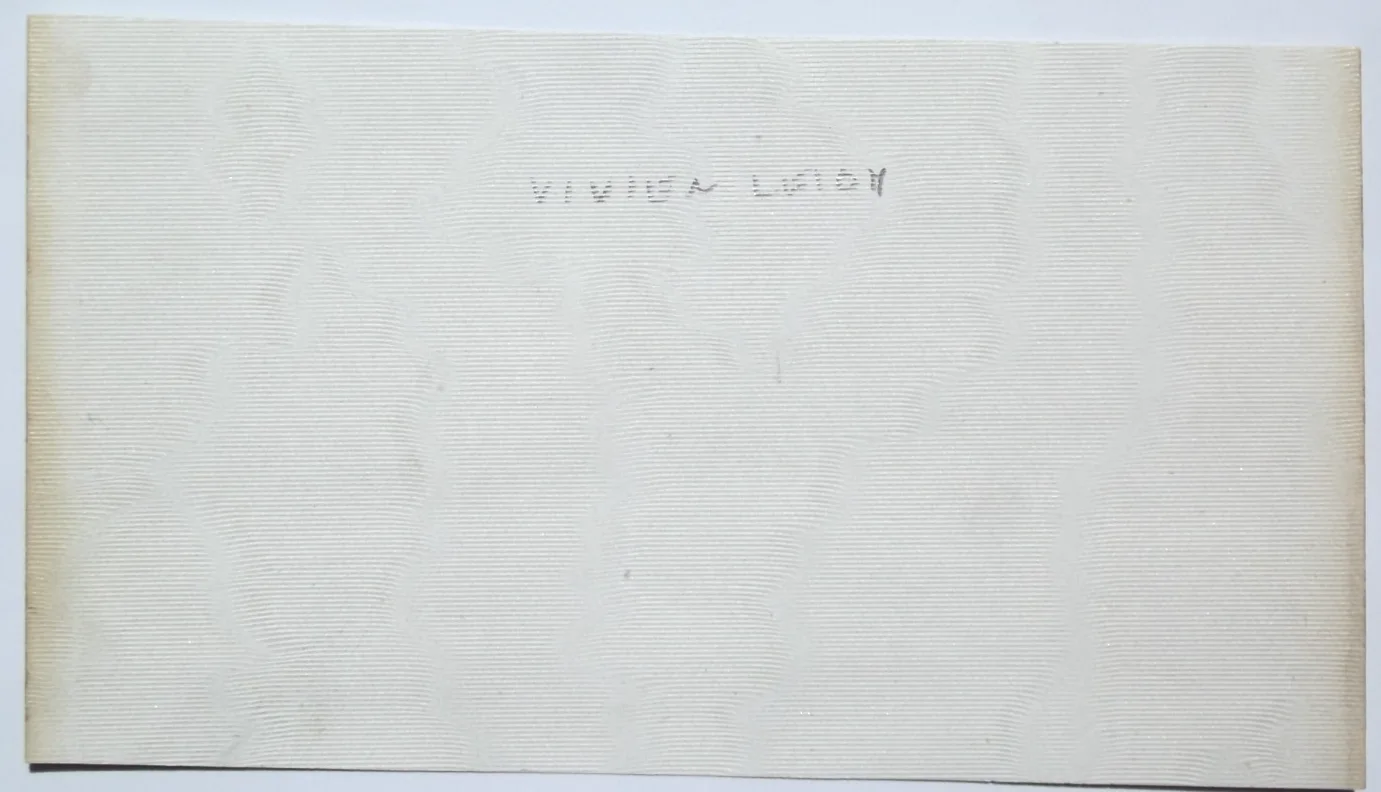 Vivien Leigh — Gone With the Wind, Viven Leigh as Scarlet O'Hara Autograph, image 4