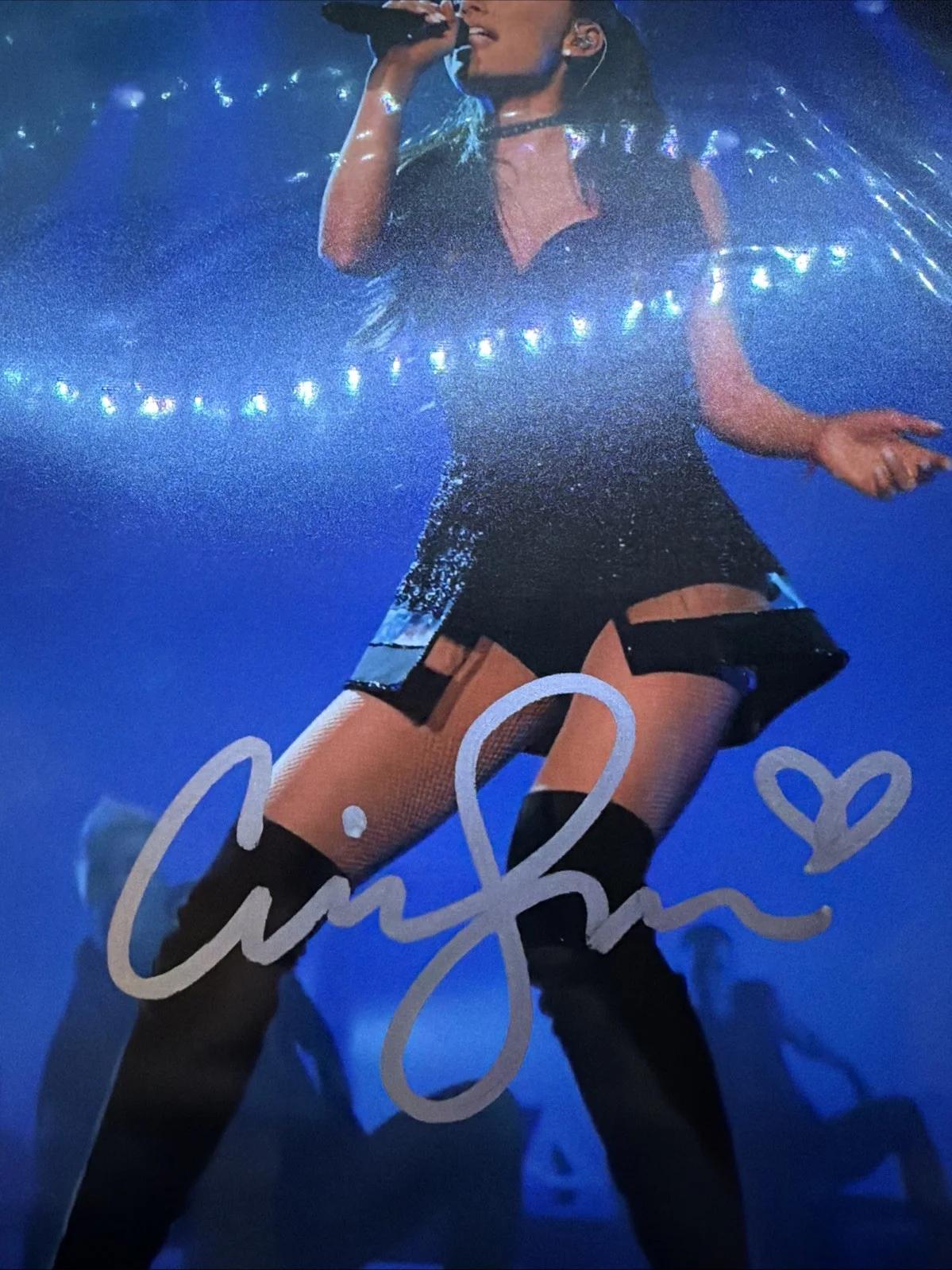 Ariana Grande Signed 8x10 Photo Actress Singer Songwriter Wicked Hip-Hop COA, изображение 2