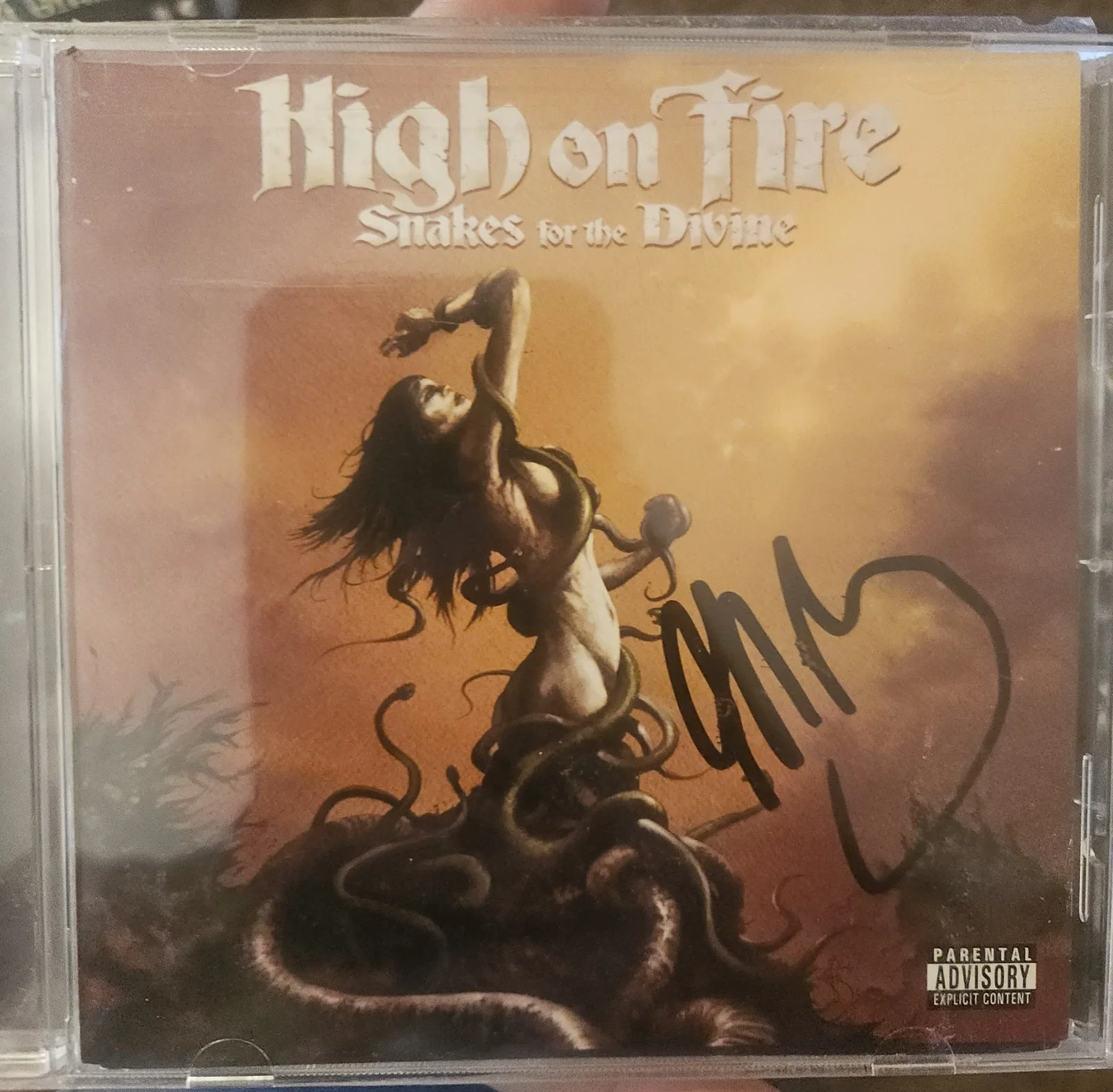 High on Fire CD 4 Lot signed by Jeff Matz (w/PROOF), image 2