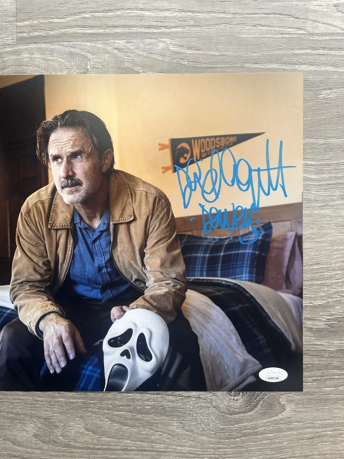 David Arquette — David Arquette Signed Scream 11x14 Photo JSA COA Dewey Riley Ghostface Horror, изображение 3