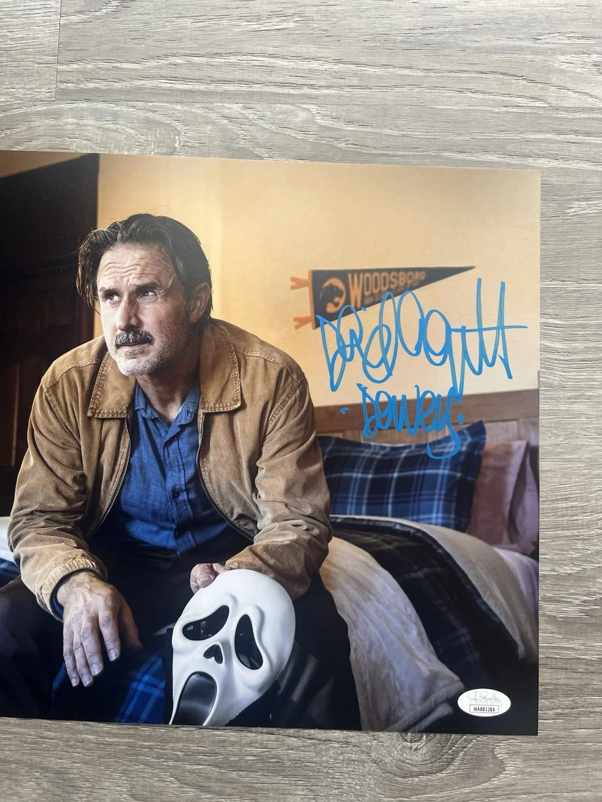 David Arquette — David Arquette Signed Scream 11x14 Photo JSA COA Dewey Riley Ghostface Horror, изображение 5