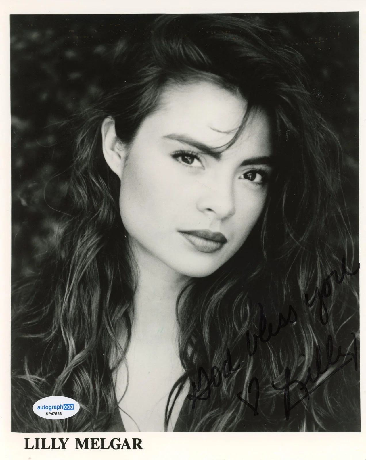 Lilly Melgar — Lilly Melgar "The Bold and the Beautiful" AUTOGRAPH Signed 8x10 Photo ACOA