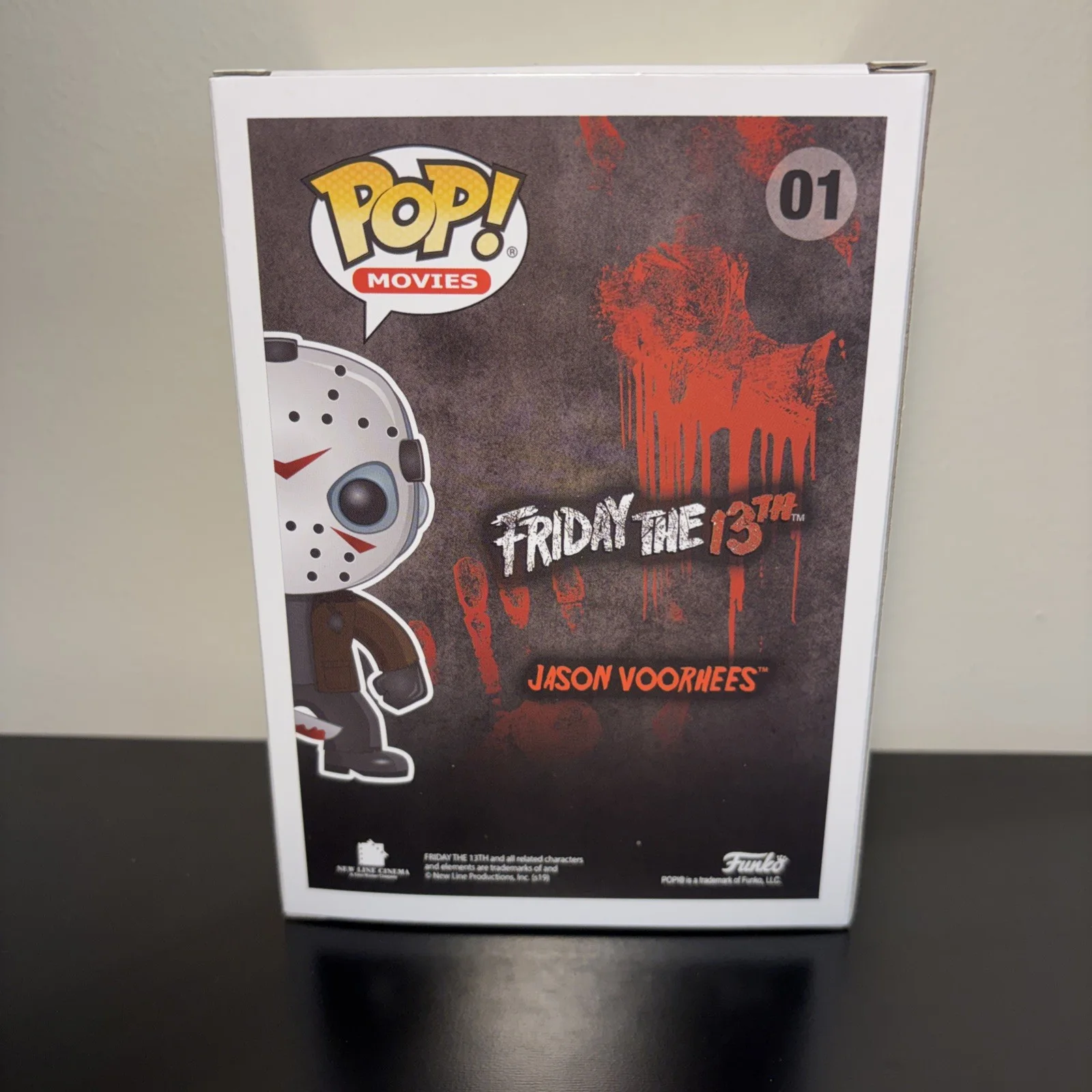 Ari Lehman — Ari Lehman Signed Jason Funko Pop #01 – Friday the 13th w/ Sketch and COA, image 3