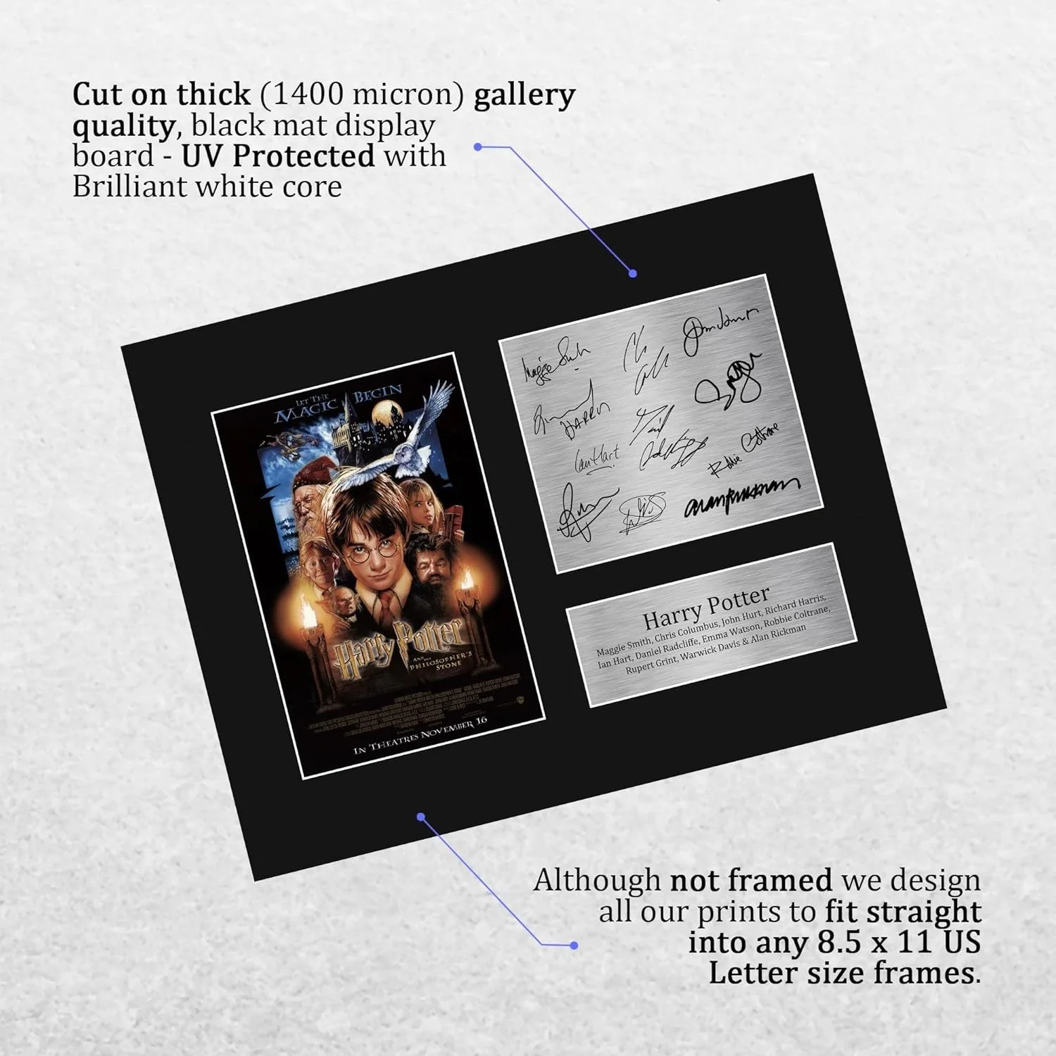 Daniel Radcliffe — Stunning Harry Potter Cast Autograph Display - Memorable Movie Keepsake, image 5