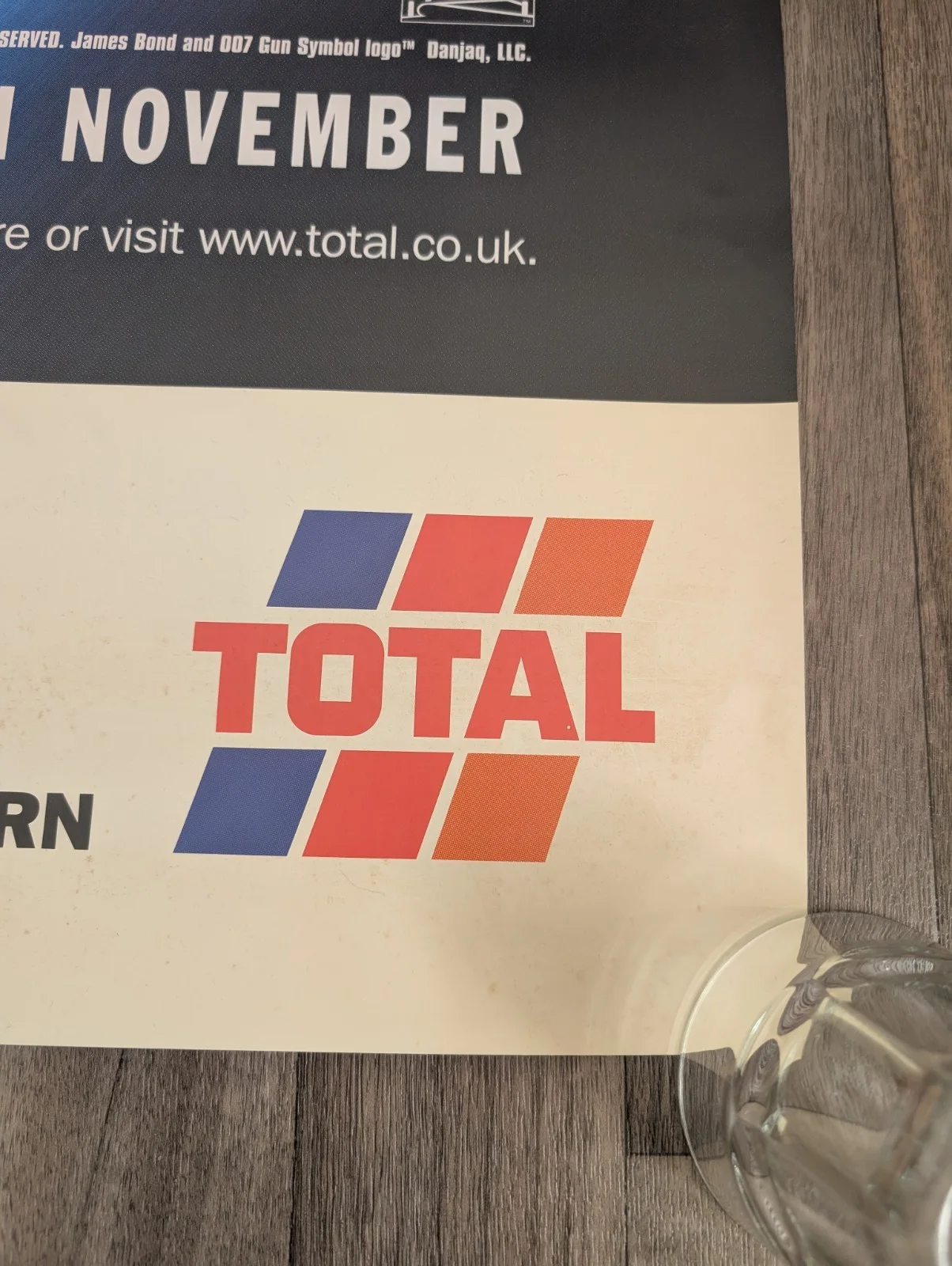 JAMES BOND 2002 Total Garages Promo Poster, image 2