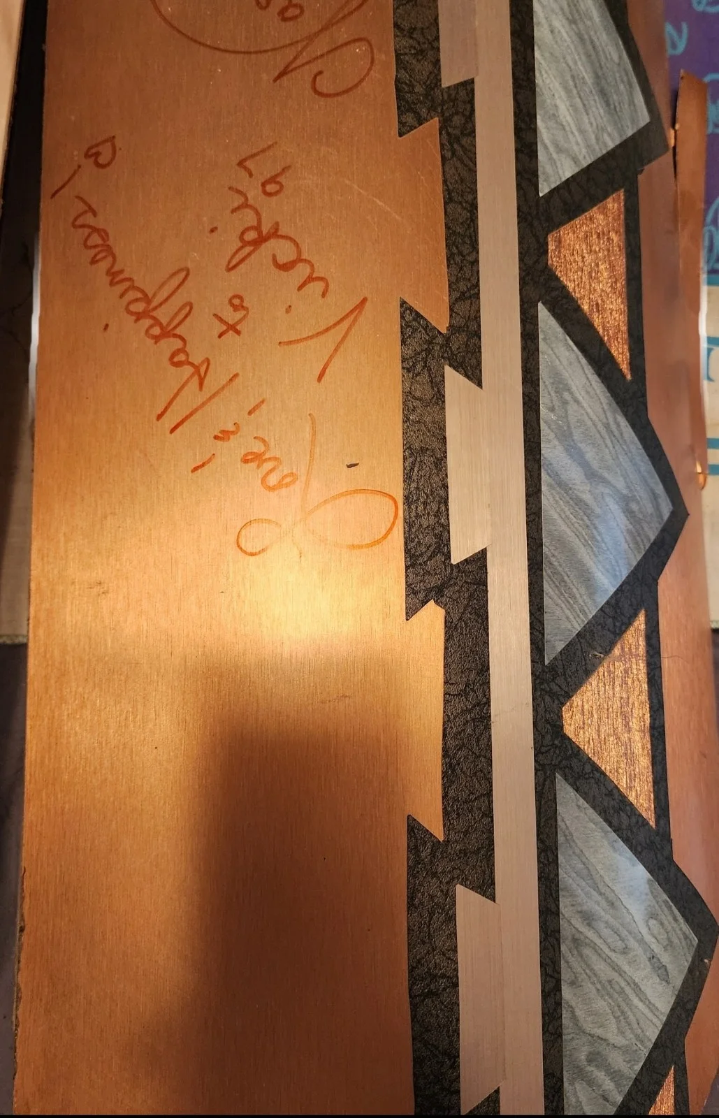 The Judds Original Signed PIECE OF STAGE FROM 1991 LAST CONCERT Murfreesboro, TN, image 3
