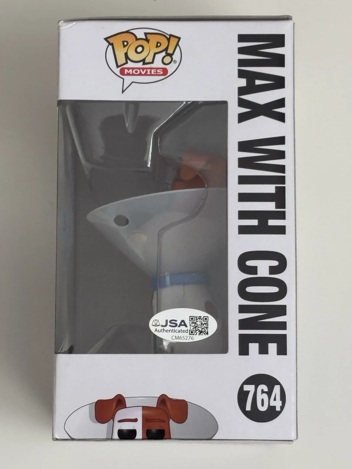 Patton Oswald — Funko Pop Secret Life of Pets 2 Max Patton Oswald Signed Autographed JSA COA, изображение 2