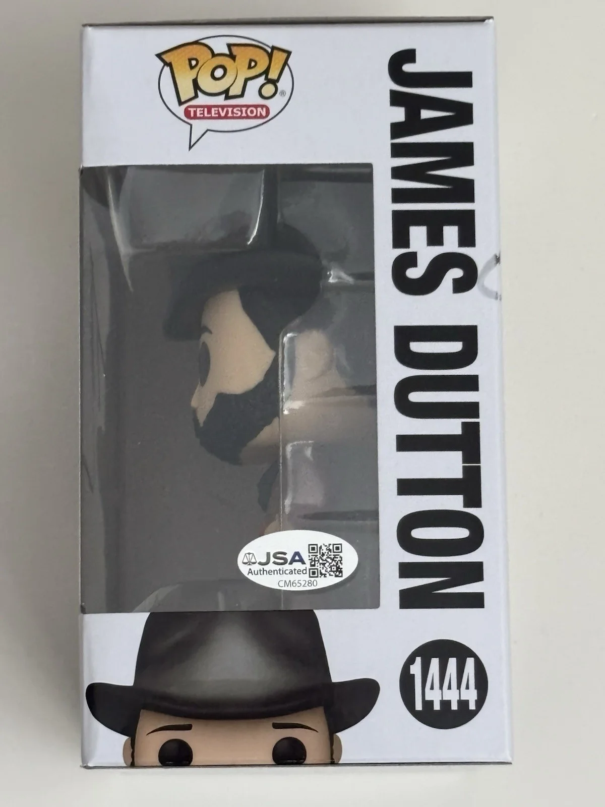 Tim Mcgraw Faith Hill — Funko Pop 1883 James Dutton Tim Mcgraw Faith Hill Signed Autographed JSA COA, image 3
