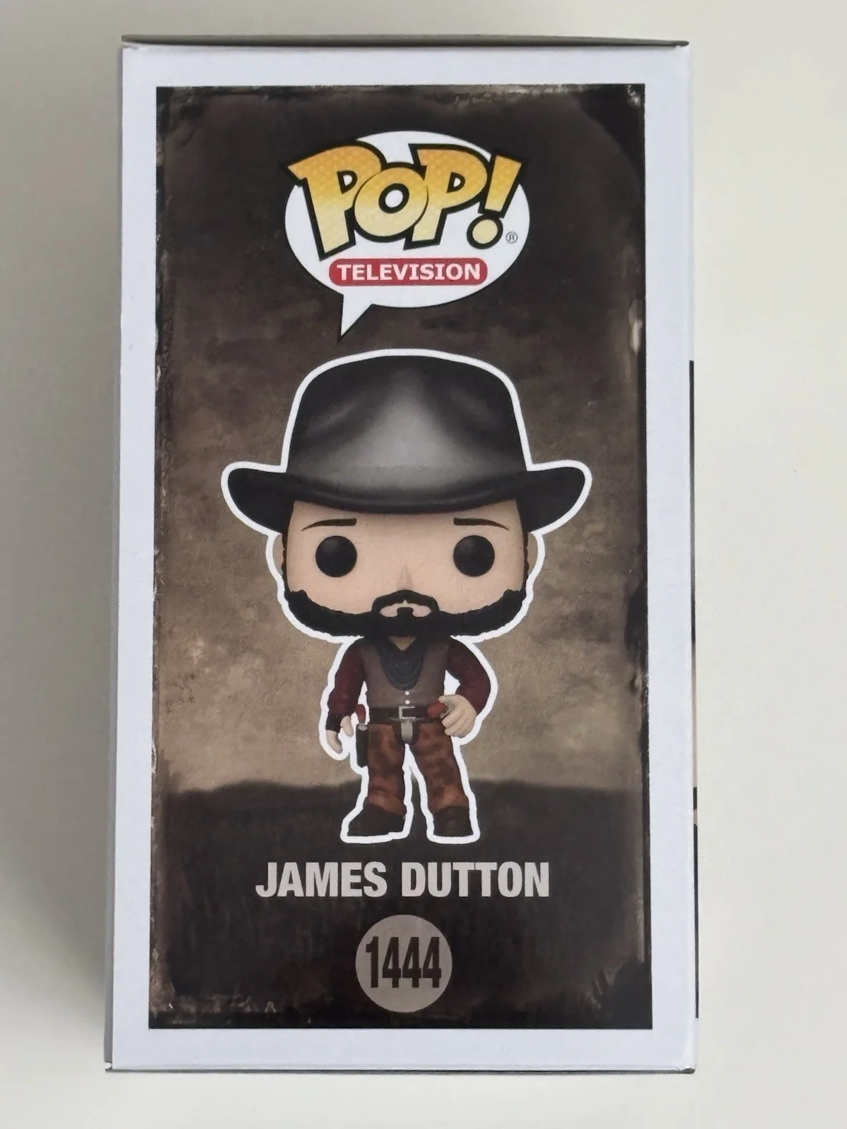 Tim Mcgraw Faith Hill — Funko Pop 1883 James Dutton Tim Mcgraw Faith Hill Signed Autographed JSA COA, image 4