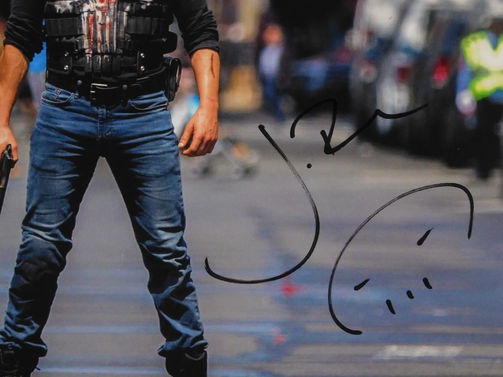 Jon Bernthal — John Bernthal Signed/Autographed Punisher 11x17 Poster JSA COA (C), image 2