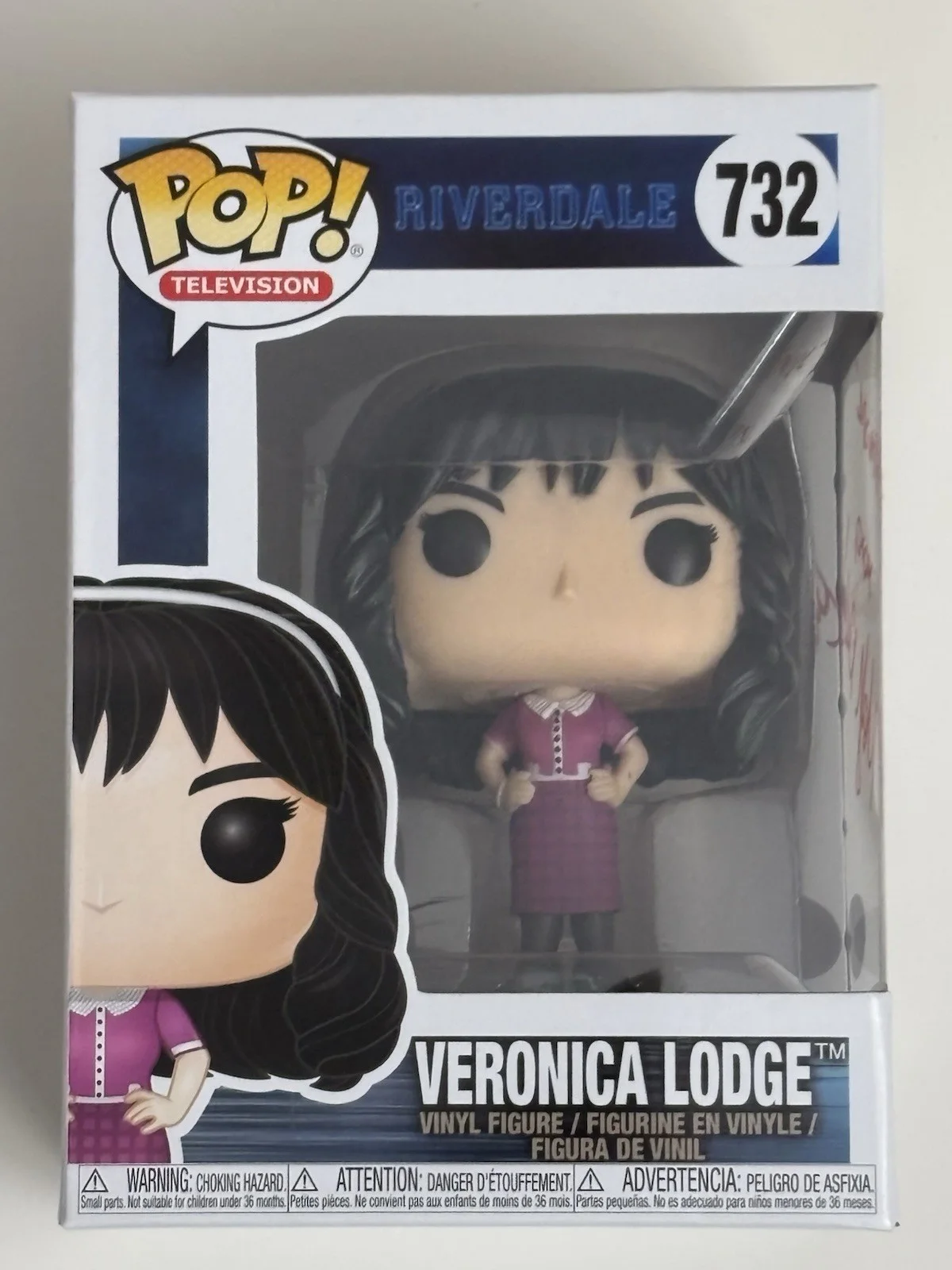 Marisol Nichols — Funko Pop Riverdale Marisol Nichols Signed Autographed JSA COA, image 2