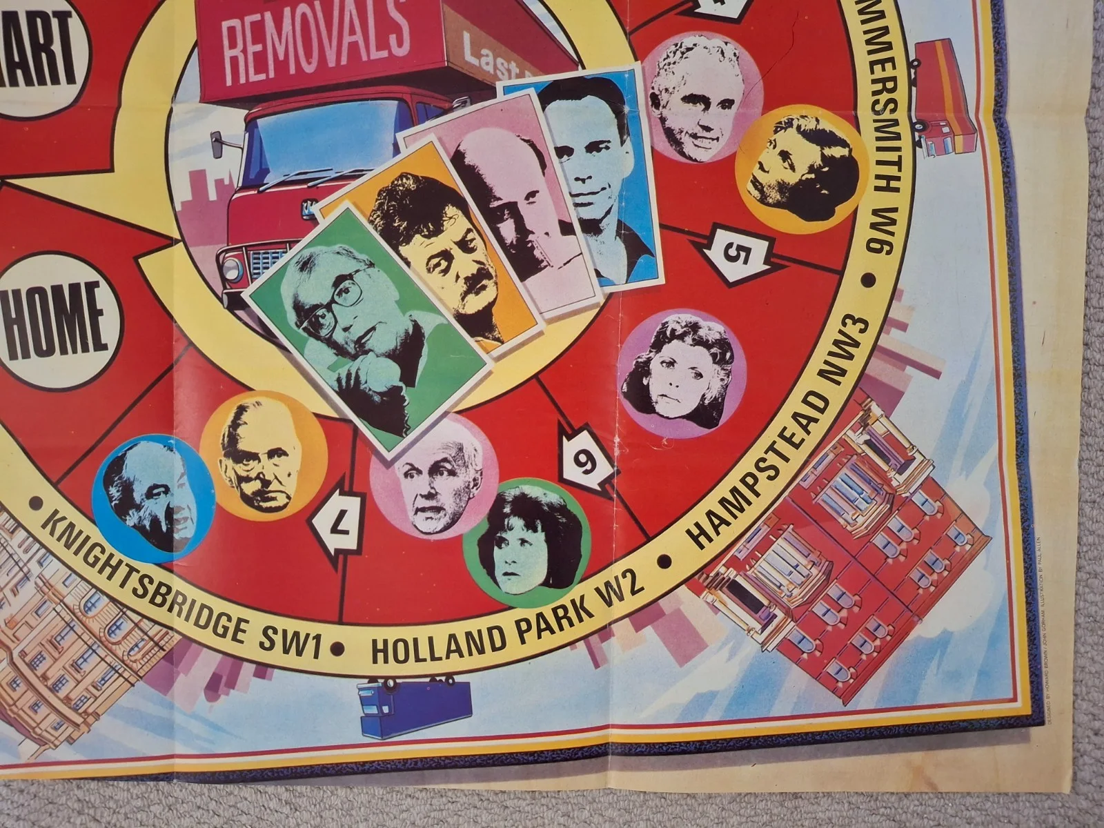 The Chain Rare & Original UK Quad Film Cinema Movie Poster, изображение 5