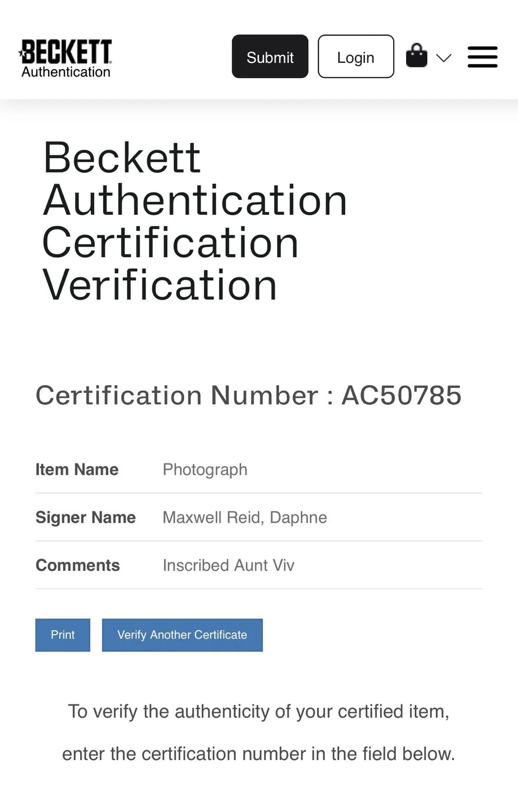 DAPHNE MAXWELL REID SIGNED 8X10 PHOTO BECKETT BAS COA FRESH PRINCE OF BEL AIR, изображение 2