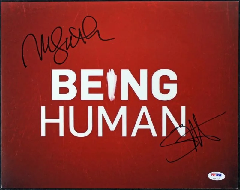Sam Huntington & Meaghan Rath — Sam Huntington & Meaghan Rath Being Human Signed 11X14 Photo PSA/DNA #T50719