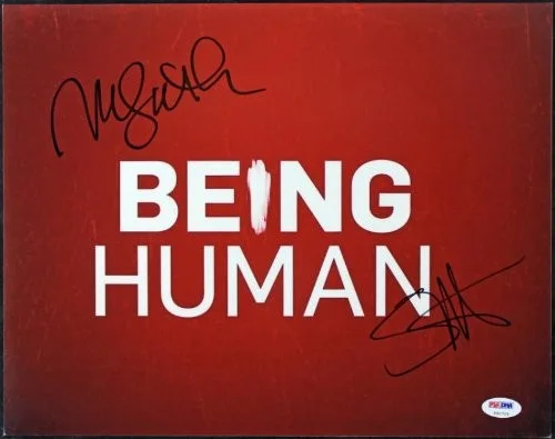 Sam Huntington, Meaghan Rath — Sam Huntington & Meaghan Rath Being Human Signed 11X14 Photo PSA/DNA #T50719, image 2