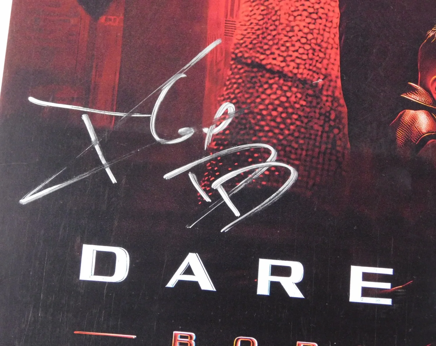 Charlie Cox — Charlie Cox & Vince Signed/Autographed Daredevil 11x17 Movie Poster JSA COA (A), изображение 2
