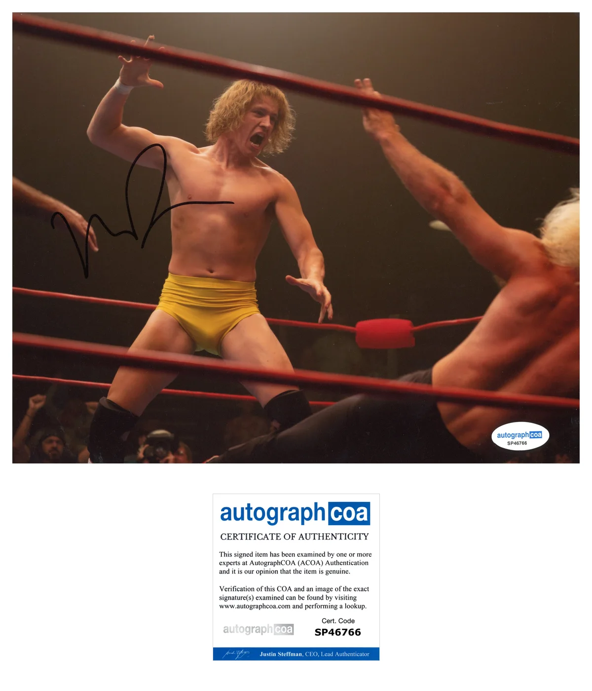Harris Dickinson Iron Claw Autographed Signed 8x10 Photo ACOA, image 2